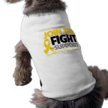 Join The Fight Support Neuroblastoma Awareness Dog T-shirt