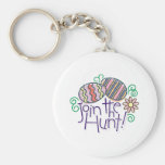 Join the Hunt Easter Eggs Key Chains