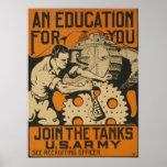 Join the Tanks - U.S. Army Posters