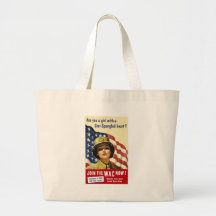 Join The WAC Canvas Bags