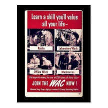 Join The Wac Now! Post Cards