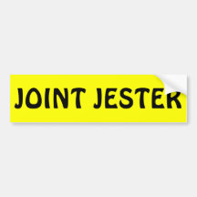 JOINT JESTER Bumper Sticker