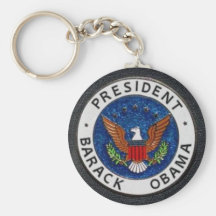 Joint présidentiel Keychain d'Obama Porte-clés
