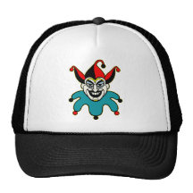 joker head - hat
