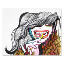 Joker Woman Photographic Print