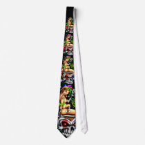 Jokers Wild Tiled Neck Tie