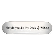 Jokes on the decks skate board