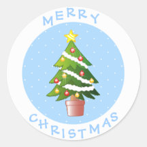 Joli arbre de Noël Adhésif