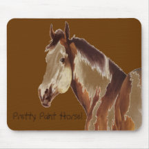 Joli ~ Mousepad de cheval de peinture Tapis De Souris