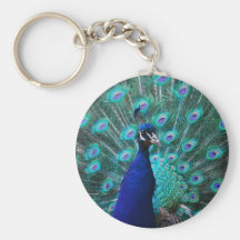Joli paon Keychain Porte-clés