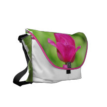 Joli sac messenger à tulipes sacoches