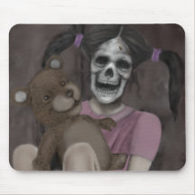 Jolie fille Mousepad Tapis De Souris
