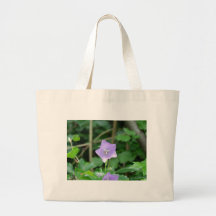 Jolie fleur sacs en toile