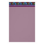 Jolie papeterie de ~ de PurplePurple Motifs Pour Papier À Lettre