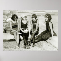 Jolies filles, les années 1920 posters