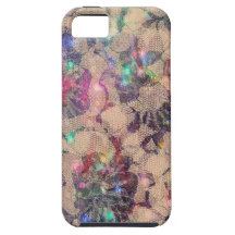 Jolis roses de dentelle coque iPhone 5 Case-Mate