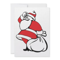 Jolly Cartoon Santa Claus, Sack of Toys, Part 2 Announcements