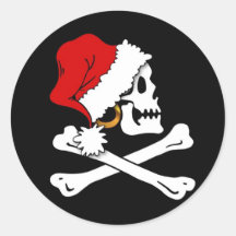 Jolly Kris Kringle Roger Sticker