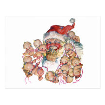 Jolly Old Saint Nick Postcards