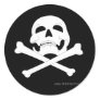 Jolly Roger #4 Round Stickers