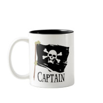 Jolly Roger Captain Mug
