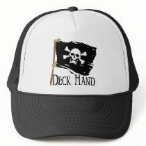 Jolly Roger Deck Hand Mesh Hats
