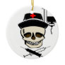 JOLLY ROGER EVIL NURSE ORNAMENT PIRATE