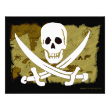Jolly Roger Map #10 Custom Invites
