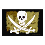 Jolly Roger Map #10 Stationery Paper