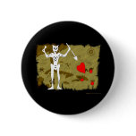 Jolly Roger Map  #1 Pinback Button