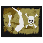 Jolly Roger Map #7 Letterhead Design