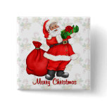 Jolly Santa Claus Pins