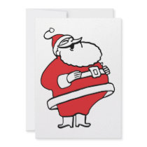 Jolly Santa Claus Laughing Ho Ho Ho, Part 1 Custom Invite