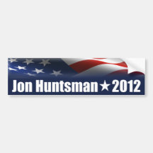 Jon Huntsman for President Bumper Stickers