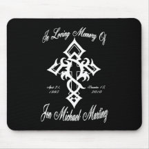 Jon Michael Tattoo Mouse Pad