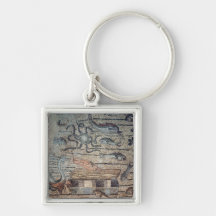Jonah being Spat Out by the Whale, detail from a d Keychain