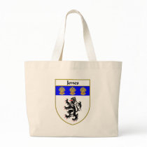 Jones Coat of Arms/Family Crest (Wales) Tote Bag