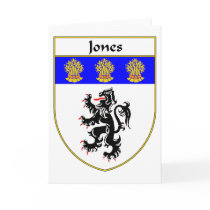 Jones Coat of Arms/Family Crest (Wales) Cards