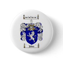 JONES FAMILY CREST -  JONES COAT OF ARMS BUTTON