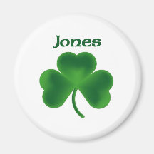 Jones Shamrock Magnets