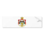 Jordan Official Coat Of Arms Heraldry Symbol bumper stickers
