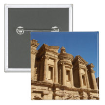 Jordan, Petra, The Monastery, Al Deir. 2 Button