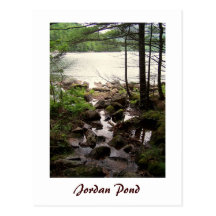 Jordan Pond Shore Trail Post Card