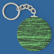 Jordan's Green Matrix keychains