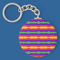 Jordan's Painted Rainbow keychains