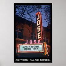 Jose Theatre 11x17 Poster