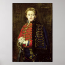 Joseph Bara  as a Young Man Print