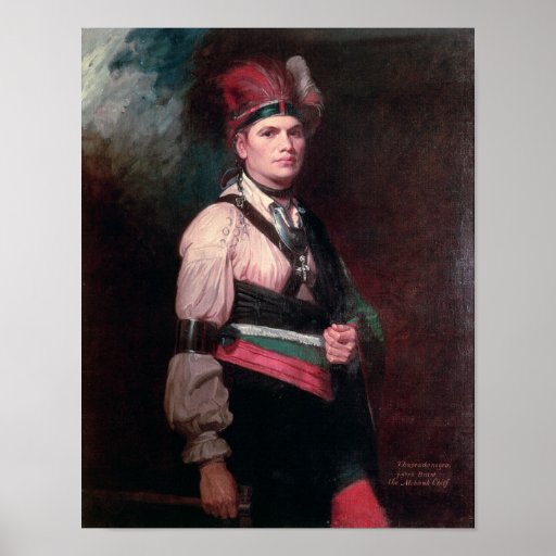 Joseph Brant, Chief of the Mohawks, 1742-1807 Posters