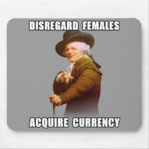 Joseph Ducreux Acquire Currency Mouse Pads