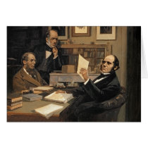 Joseph Hooker , Charles Lyell  and Charles Greeting Card